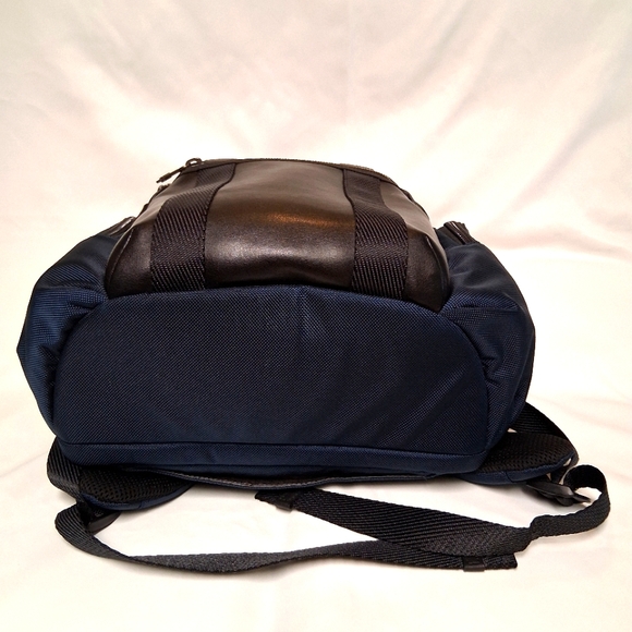 TUMI Alpha Bravo Nellis Black Blue Backpack TCS World Travel - Picture 7 of 12